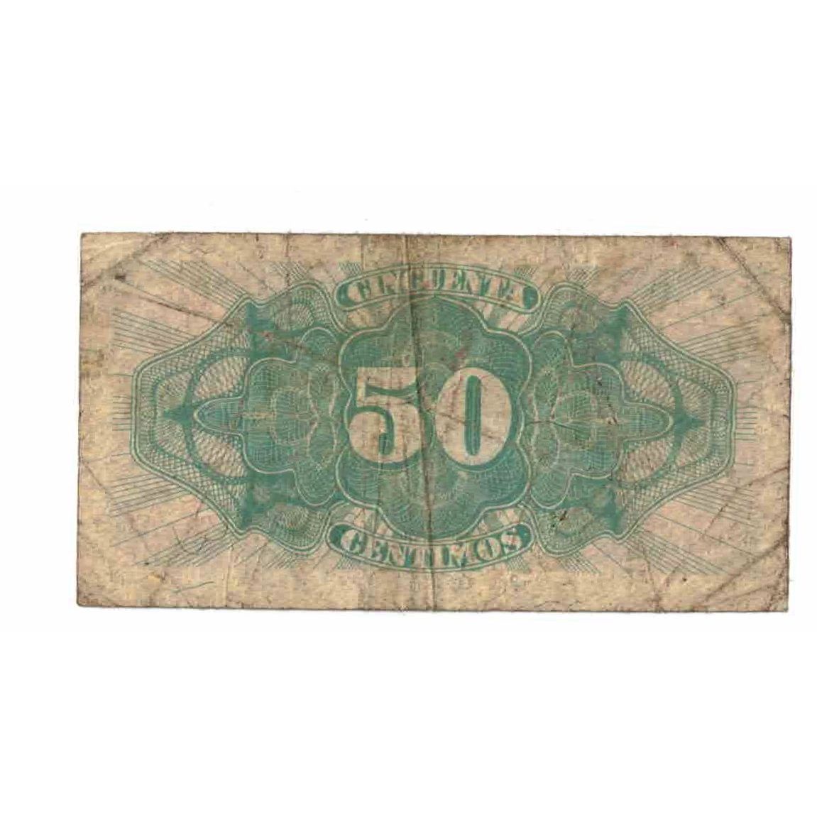 Billet, Espagne, 50 Centimos, 1937, KM:93, TB