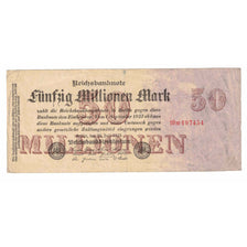 Nota, Alemanha, 50 Millionen Mark, 1923, 1923-07-25, KM:98b, EF(40-45)
