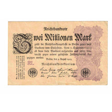 Billet, Allemagne, 2 Millionen Mark, 1923, 1923-08-09, KM:104a, SUP