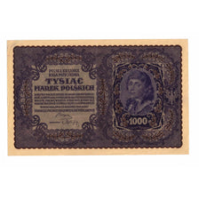 Banknote, Poland, 1000 Marek, 1919, 1919-08-23, KM:29, AU(55-58)