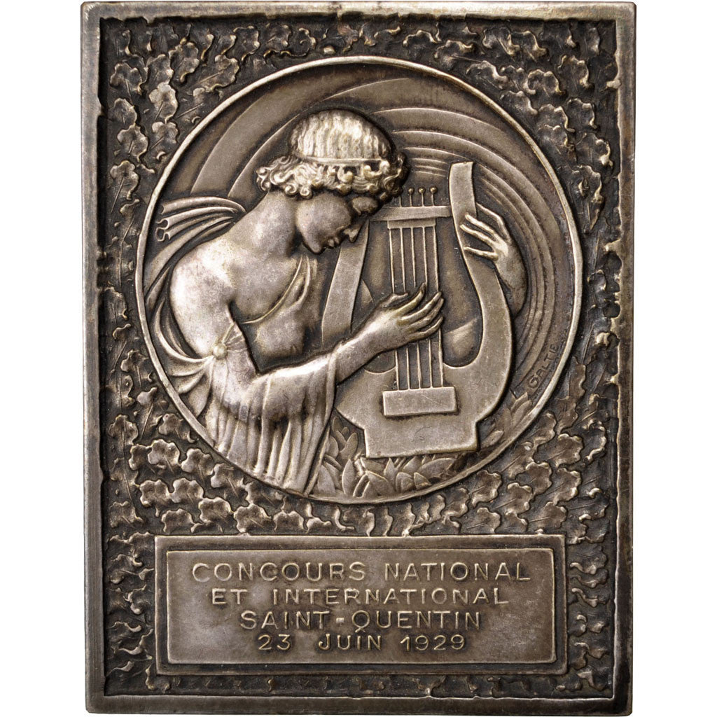 FRANCE, Arts & Culture, French Third Republic, Medal, 1929, AU(55-58), Bronze,..