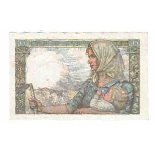 Francia, 10 Francs, Mineur, 1945, B.101, FDS, Fayette:8.14, KM:99e