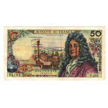 France, 50 Francs, Racine, 1974, V.253, TTB, Fayette:64.28, KM:148d