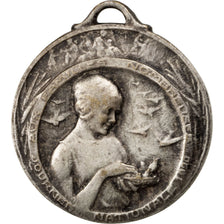 France, Medal, French Third Republic, Politics, Society, War, VF(30-35), Silver