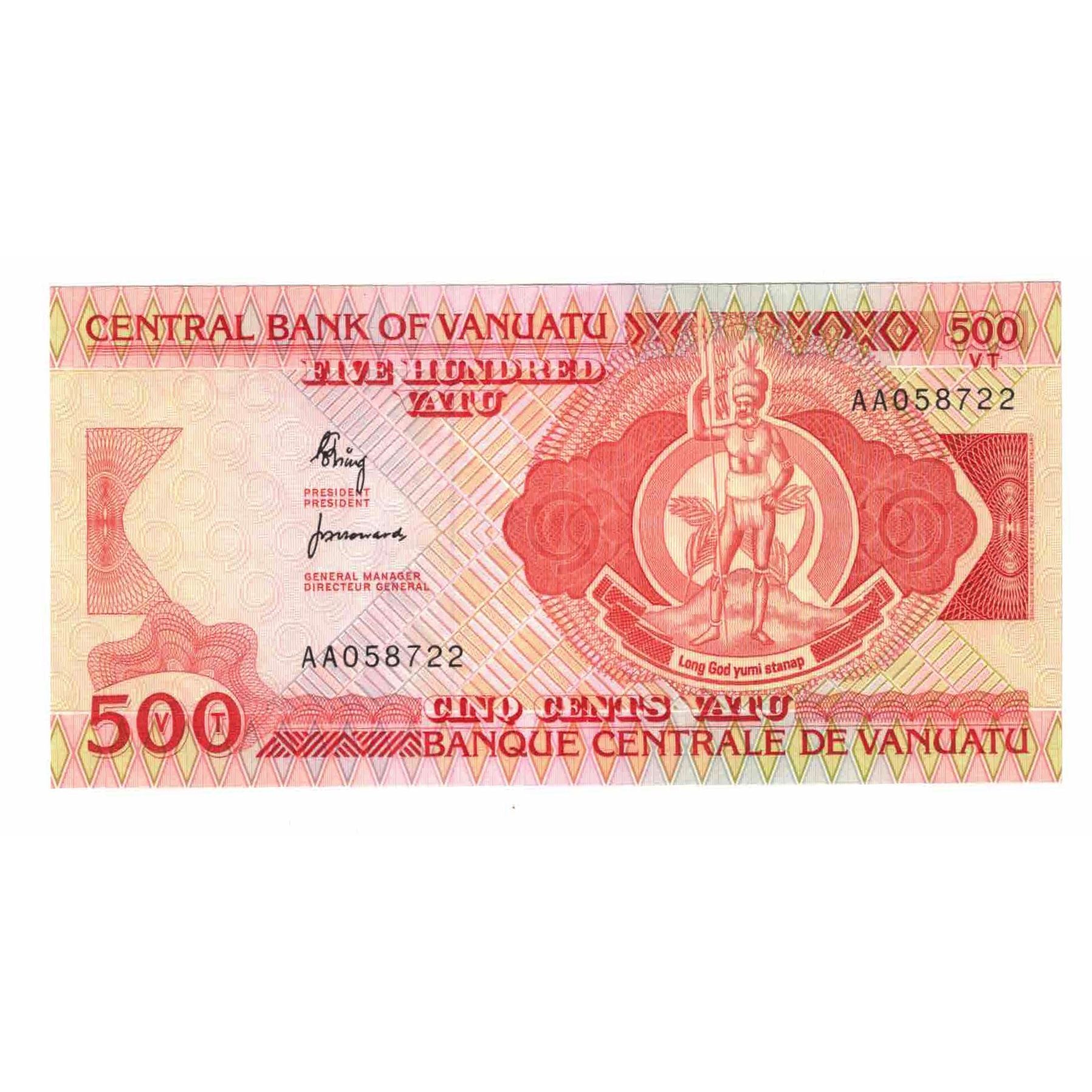 Banconote, Vanuatu, 500 Vatu, Undated (1982), KM:2a, FDS