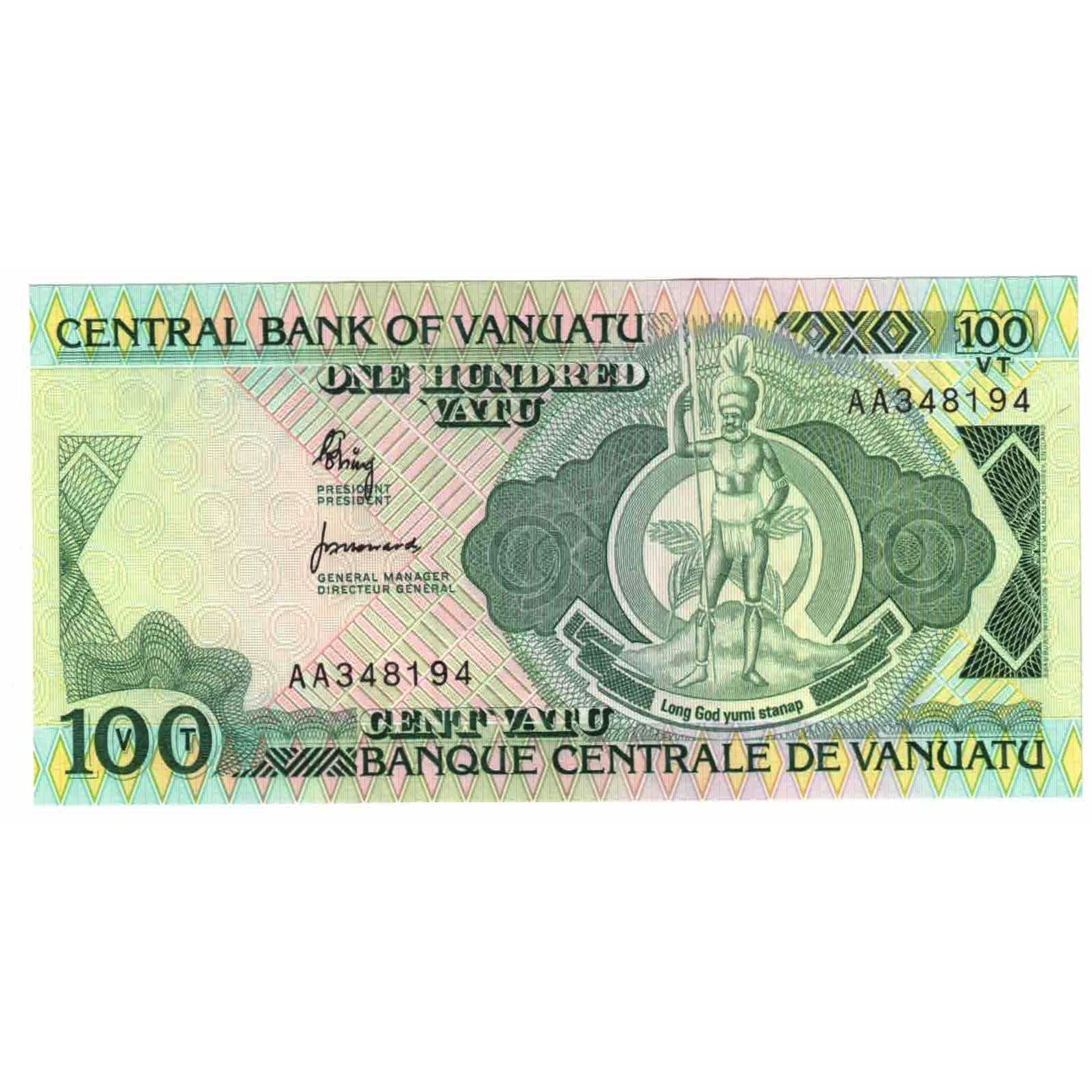 Banconote, Vanuatu, 100 Vatu, Undated (1982), KM:1a, FDS