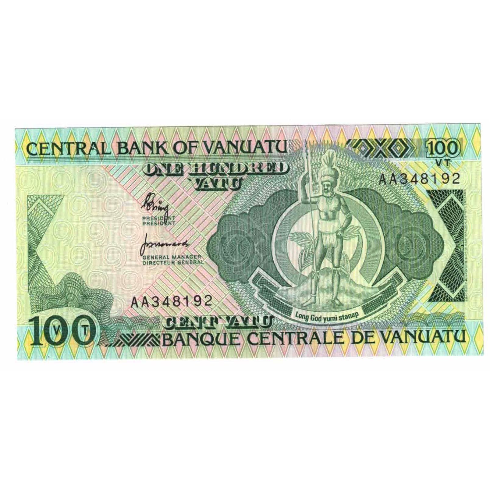 Banconote, Vanuatu, 100 Vatu, Undated (1982), KM:1a, FDS