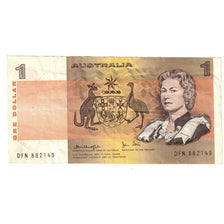 Nota, Austrália, 1 Dollar, KM:42c, AU(50-53)