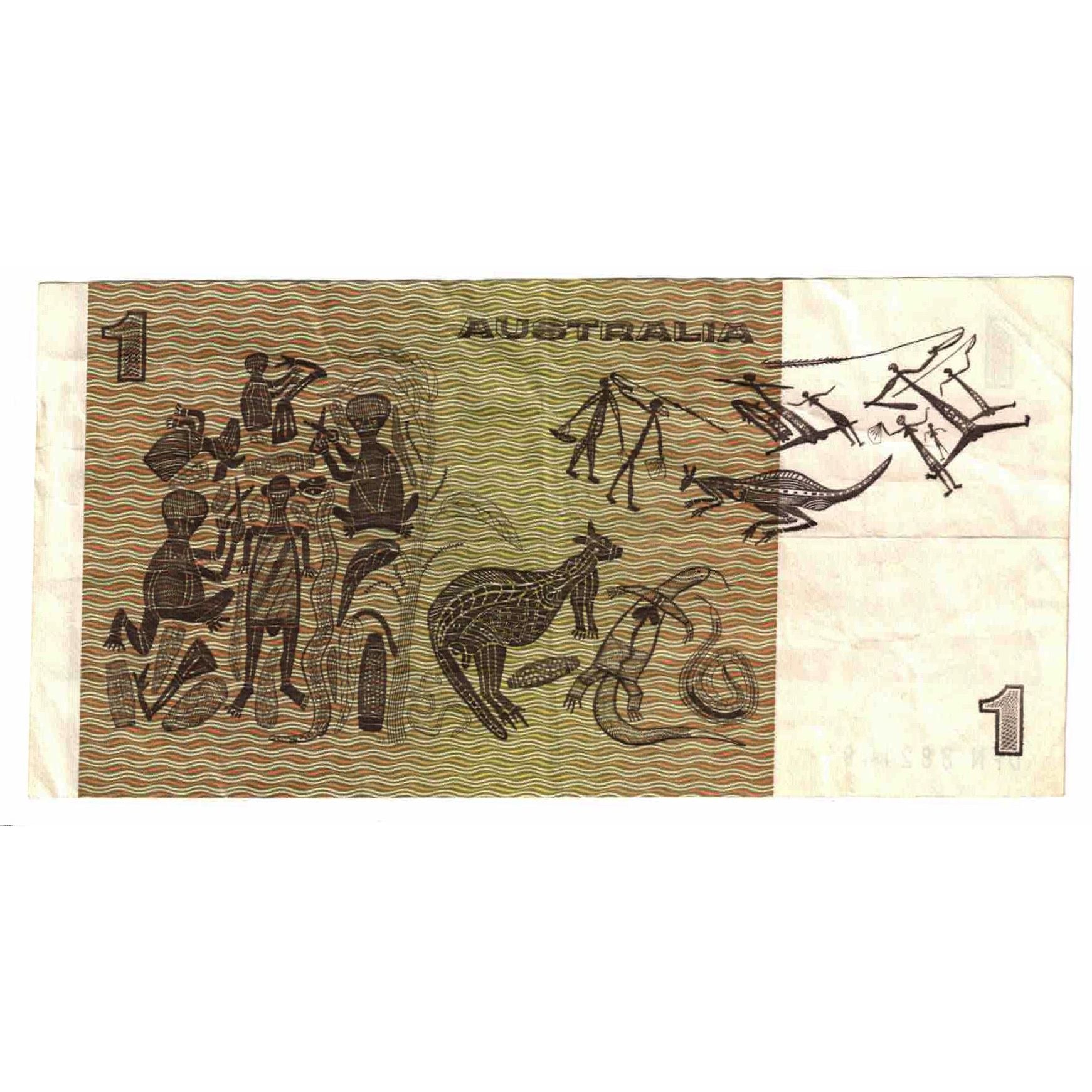 Billet, Australie, 1 Dollar, KM:42c, TTB+
