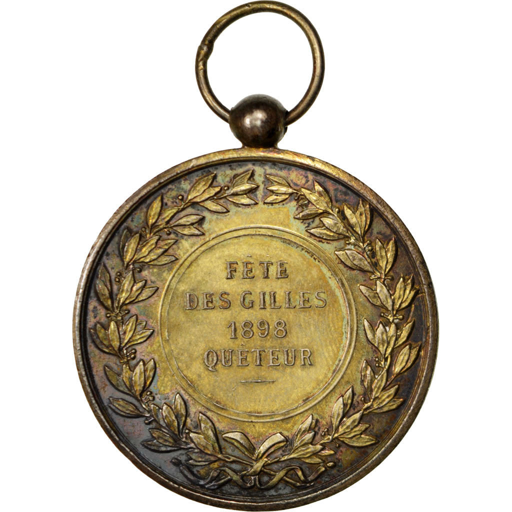 France, Medal, French Third Republic, Politics, Society, War, 1898, AU(55-58)