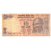 Geldschein, India, 10 Rupees, 2007, KM:95d, SS
