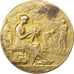 France, Medal, French Third Republic, Flora, Vernon, AU(50-53), Vermeil