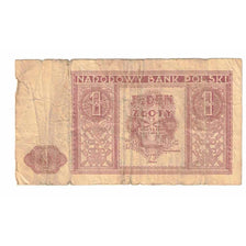 Billet, Pologne, 1 Zloty, 1946, 1946-05-15, KM:123, TB