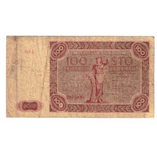 Geldschein, Polen, 100 Zlotych, 1947, 1947-07-15, KM:131a, SGE+