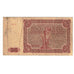 Geldschein, Polen, 100 Zlotych, 1947, 1947-07-15, KM:131a, SGE+
