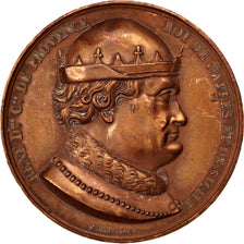 France, Medal, Louis XVIII, History, 1819, AU(50-53), Bronze