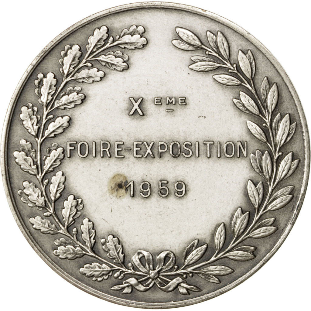 France, Medal, French Fifth Republic, Business & industry, 1959, AU(55-58)