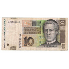 Banknote, Croatia, 10 Kuna, 2001-03-07, KM:38, AU(55-58)