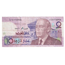 Geldschein, Marokko, 10 Dirhams, 1987, KM:63a, VZ