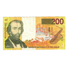 Banknote, Belgium, 200 Francs, Undated (1995), Undated (1995), KM:148, VF(20-25)