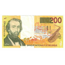 Geldschein, Belgien, 200 Francs, Undated (1995), Undated (1995), KM:148, SS