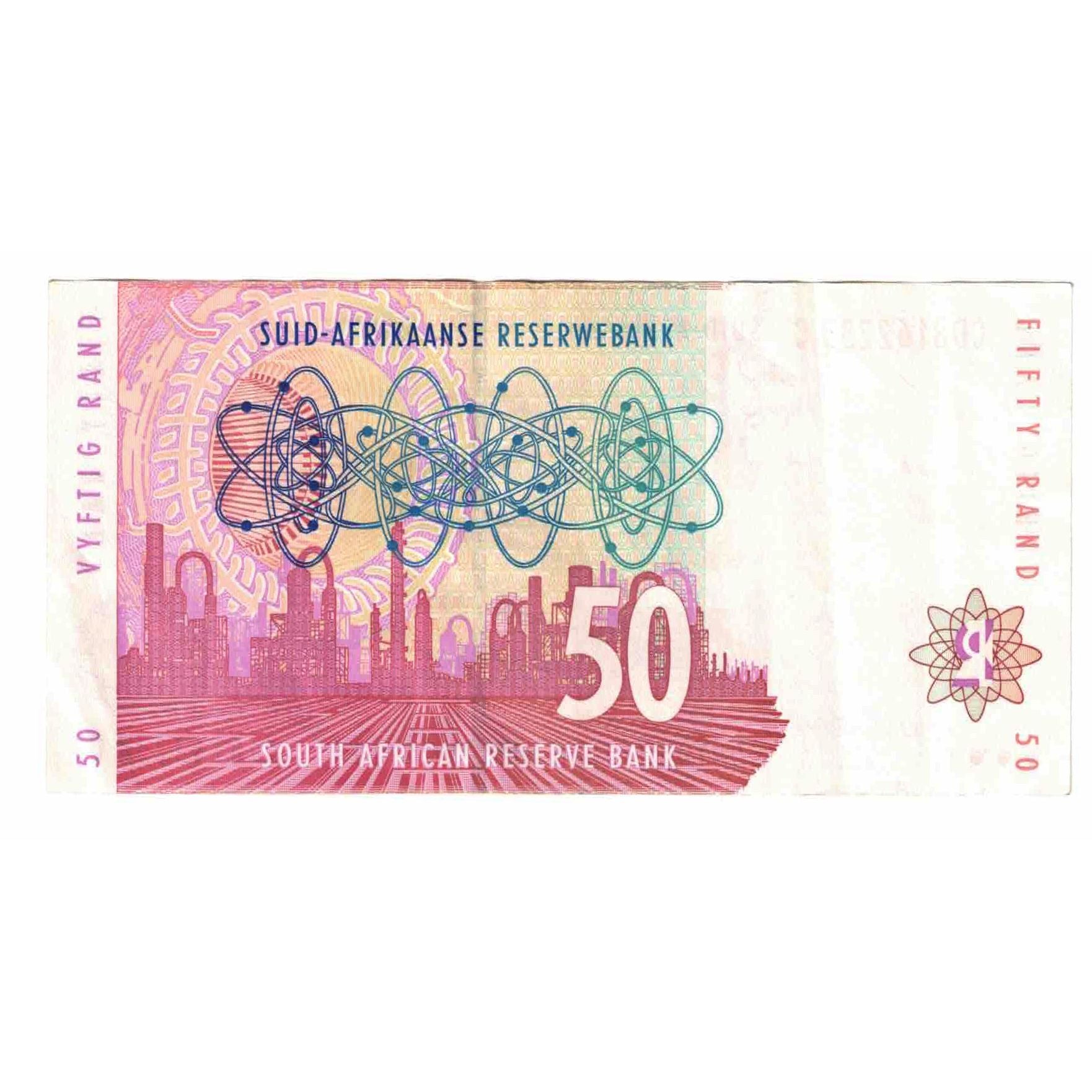Banknote, South Africa, 50 Rand, 1992, KM:125b, EF(40-45)