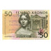 Banknot, Szwecja, 50 Kronor, KM:62a, AU(55-58)