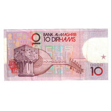 Banknote, Morocco, 10 Dirhams, Undated (1987), KM:63a, AU(55-58)