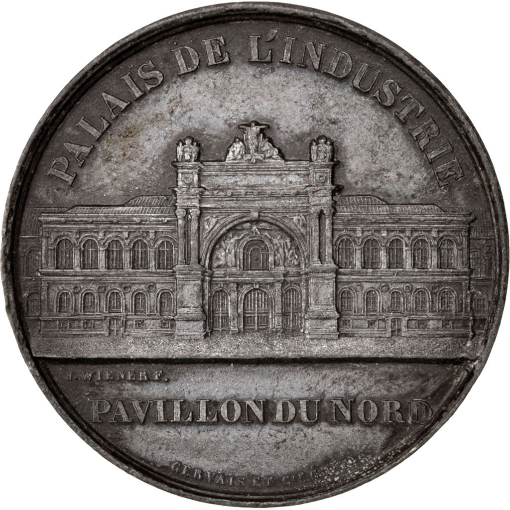 FRANCE, Business & industry, Second French Empire, Medal, EF(40-45), Tin, 36,...
