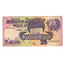 Nota, Seicheles, 25 Rupees, Undated (1989), KM:33, EF(40-45)