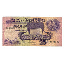 Banknote, Seychelles, 25 Rupees, Undated (1989), KM:33, EF(40-45)