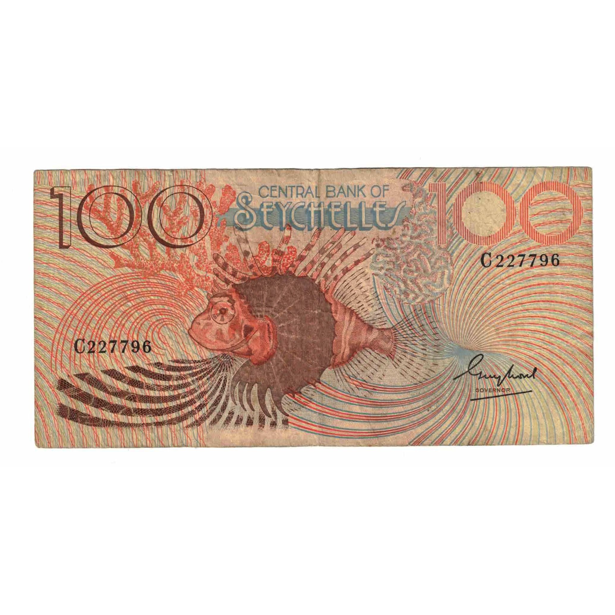 Banknote, Seychelles, 100 Rupees, Undated (1983), KM:31a, EF(40-45)