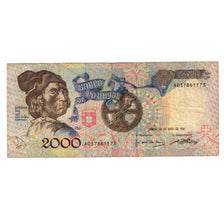 Banconote, Portogallo, 2000 Escudos, 1991, 1991-05-23, KM:186a, BB