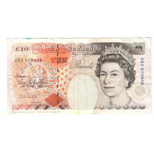 Billet, Grande-Bretagne, 10 Pounds, 1992, KM:383a, TTB