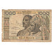 Billete, 1000 Francs, 1977, Estados del África Occidental, Ivory Coast