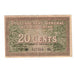 Banknote, FRENCH INDO-CHINA, 20 Cents, 1939, KM:86d, EF(40-45)
