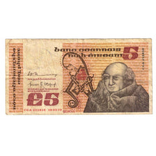 Nota, Irlanda - República, 5 Pounds, 1979, 1979-05-10, KM:71c, VF(20-25)