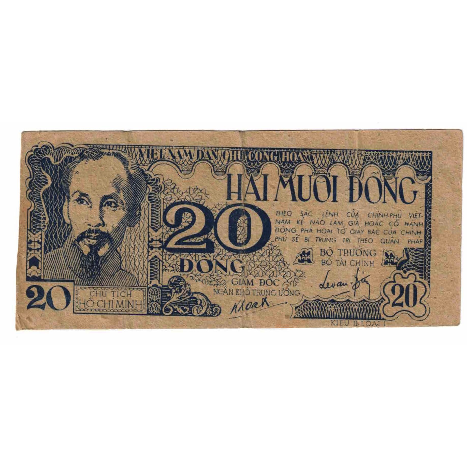 Banknote, Vietnam, 20 D<ox>ng, 1948, KM:25b, EF(40-45)