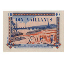France, Tourist Banknote, 10 VAILLANTS, UNC(65-70)