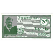 France, Tourist Banknote, BANK BROADEL BREIZH, 1992, UNC(65-70)