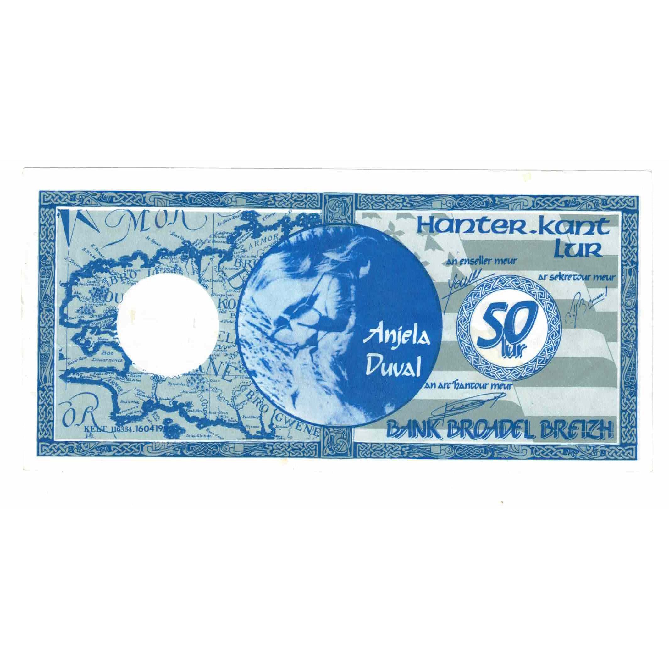 France, Billet Touristique, BANK BROADEL BREIZH, NEUF