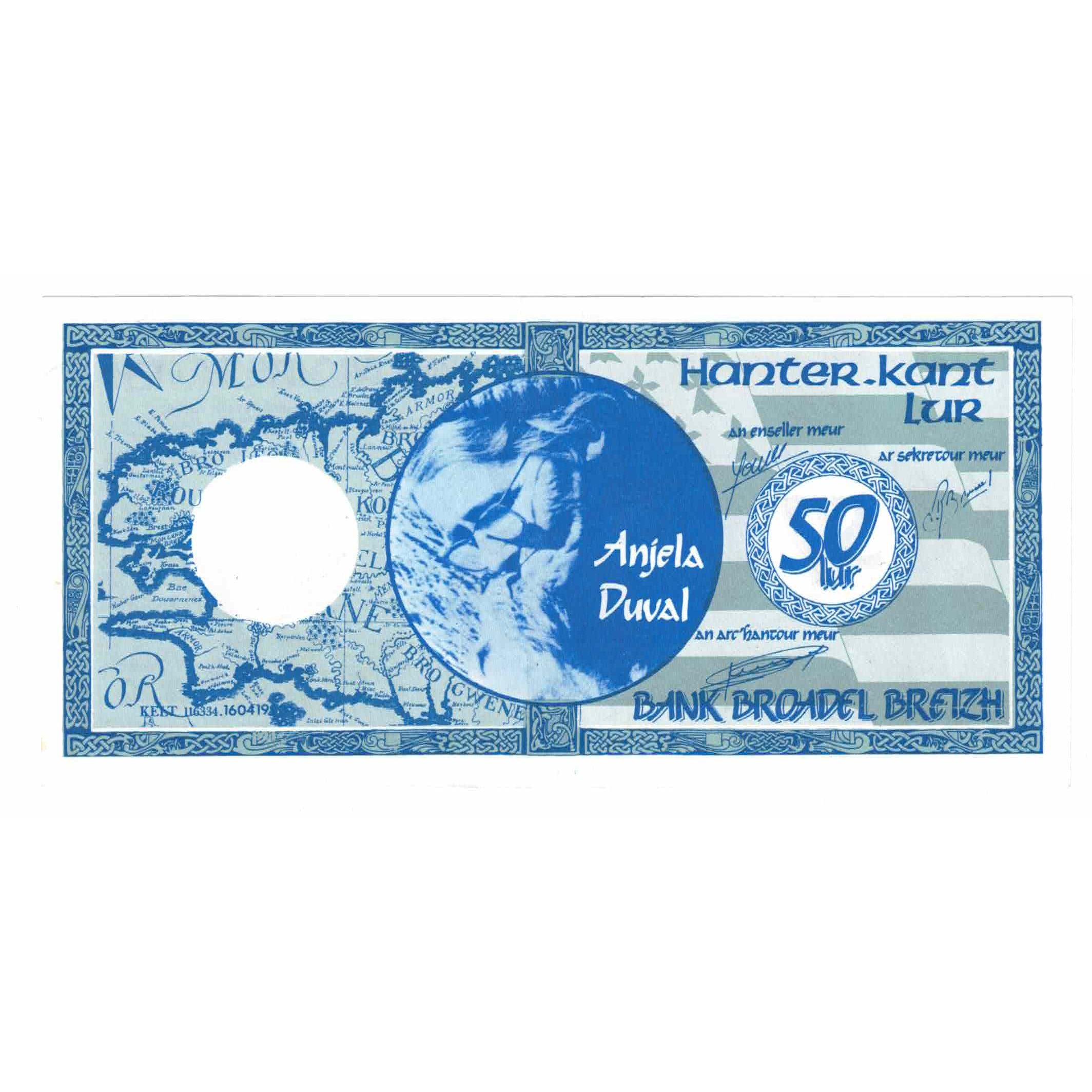 France, Billet Touristique, BANK BROADEL BREIZH, NEUF