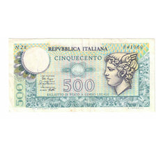 Biljet, Italië, 500 Lire, 1979, 1979-04-02, KM:94, SUP