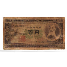 Banknote, Japan, 100 Yen, 1953-1974, KM:90b, VF(20-25)