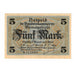 Biljet, Memel, 5 Mark, 1922, 1922-02-22, KM:4b, SPL+