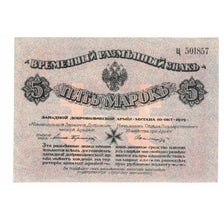 Banconote, Russia, 5 Mark, 1919, 1919-10-10, KM:S227b, FDS