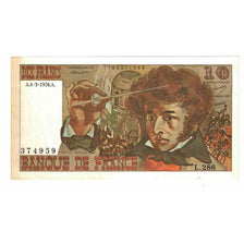 Francja, 10 Francs, Berlioz, 1976, L.286, AU(55-58), Fayette:63.18, KM:150c