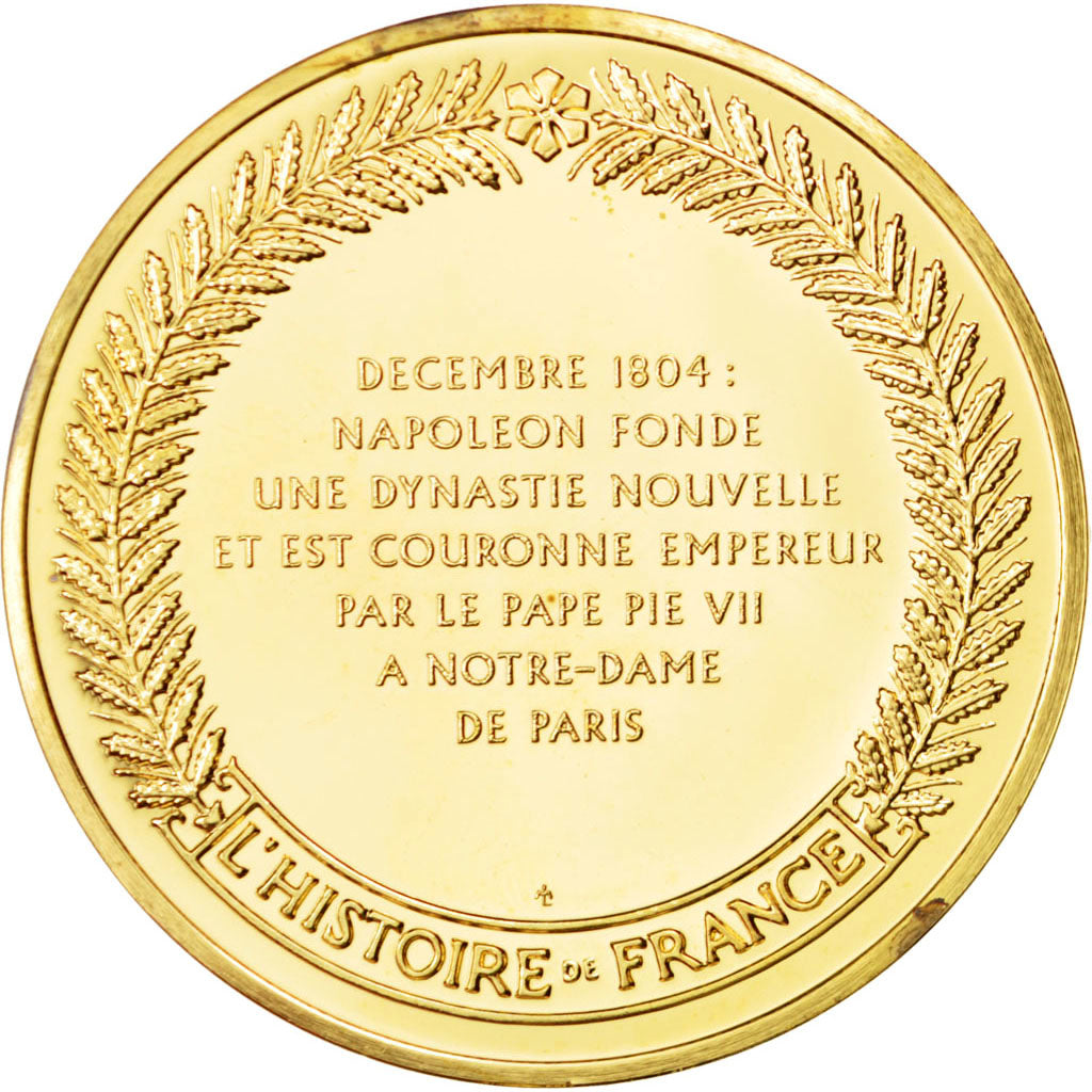 Francia, Medal, First French Empire, History, SPL, Vermeil