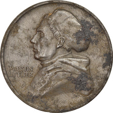 Niemcy, Medal, Martin Luther, Religie i wierzenia, 1917, VF(30-35), Cynk