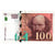 França, 100 Francs, Cézanne, 1998, C, AU(55-58), Fayette:74.02, KM:158a